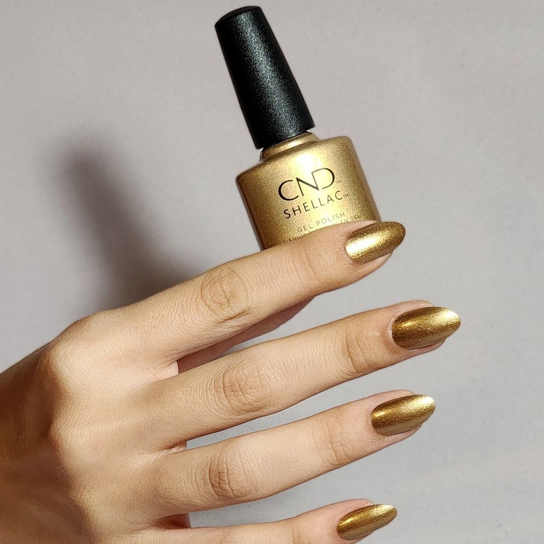 CND Shellac It's Getting Golder