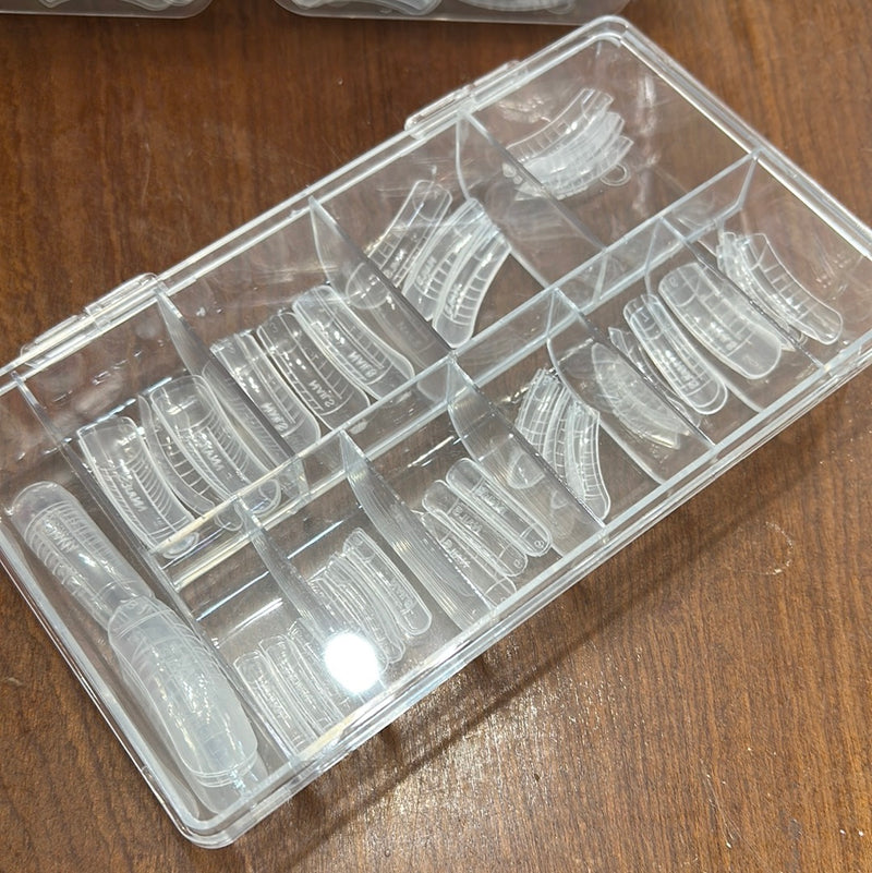 REUSABLE DUAL NAIL FORMS 60 PCS