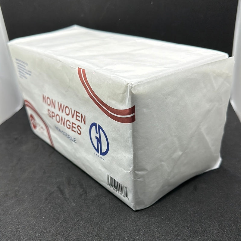 GND NON WOVEN SPONGES 4" X 4" , 4 PLY -  200/PKG - BUY 5 GET 1 FREE