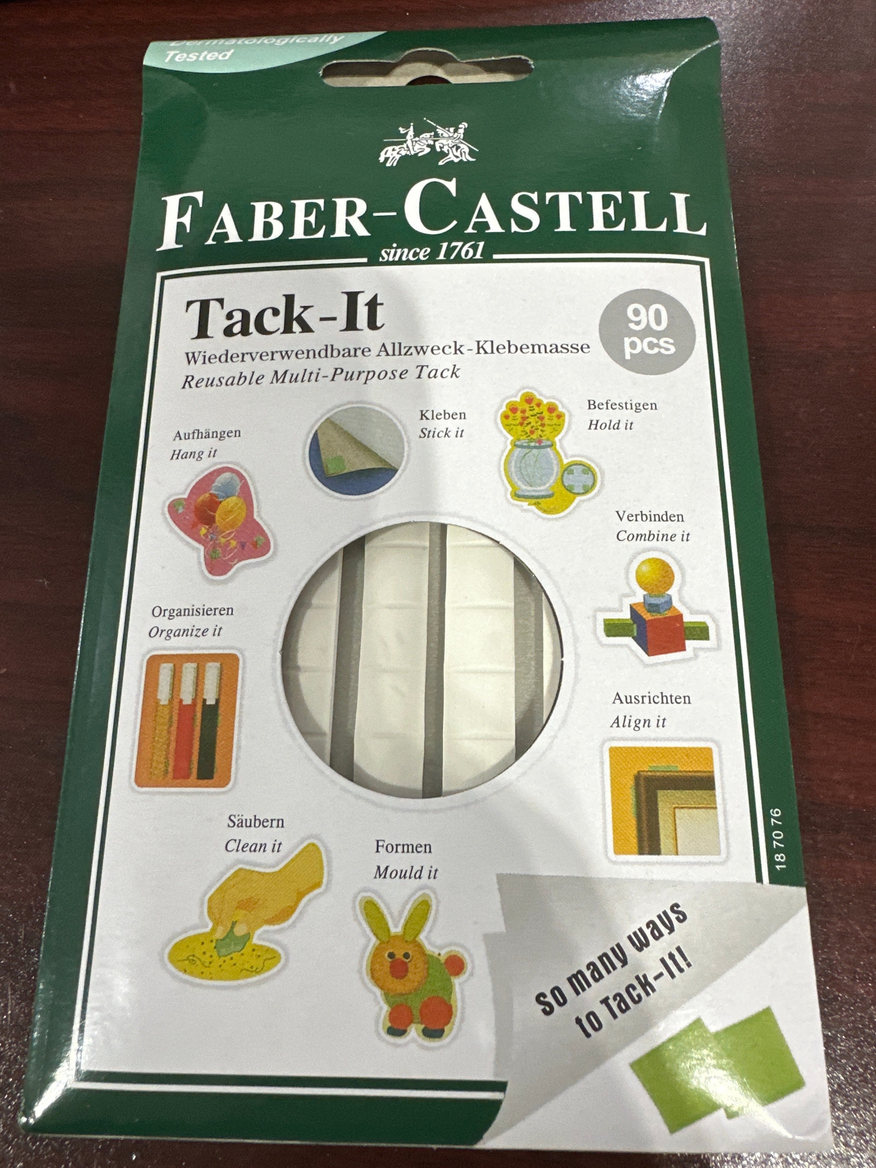 FABER CASTELL STICKY TACK 90PCS