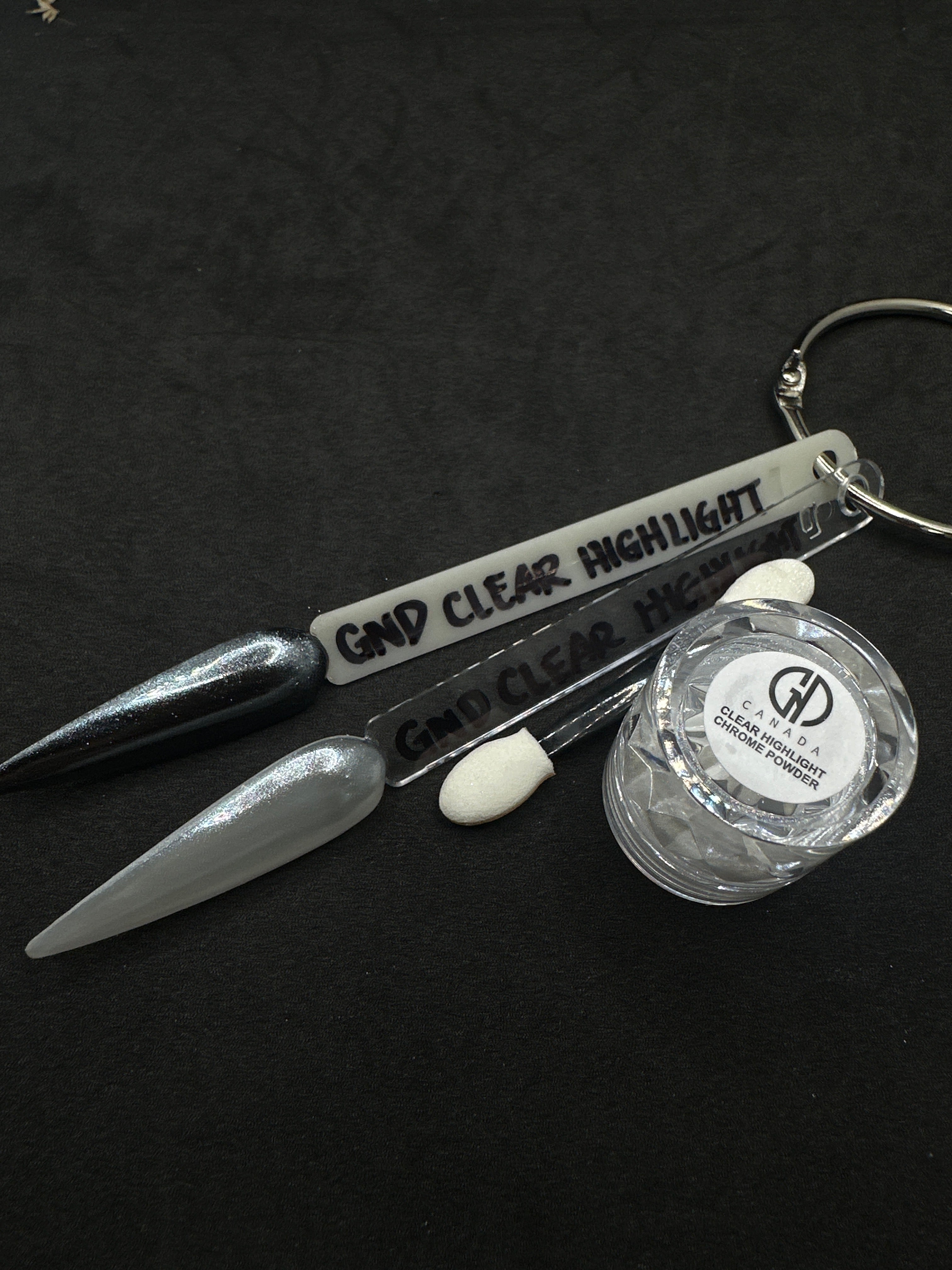 GND CLEAR HIGHLIGHT CHROME POWDER