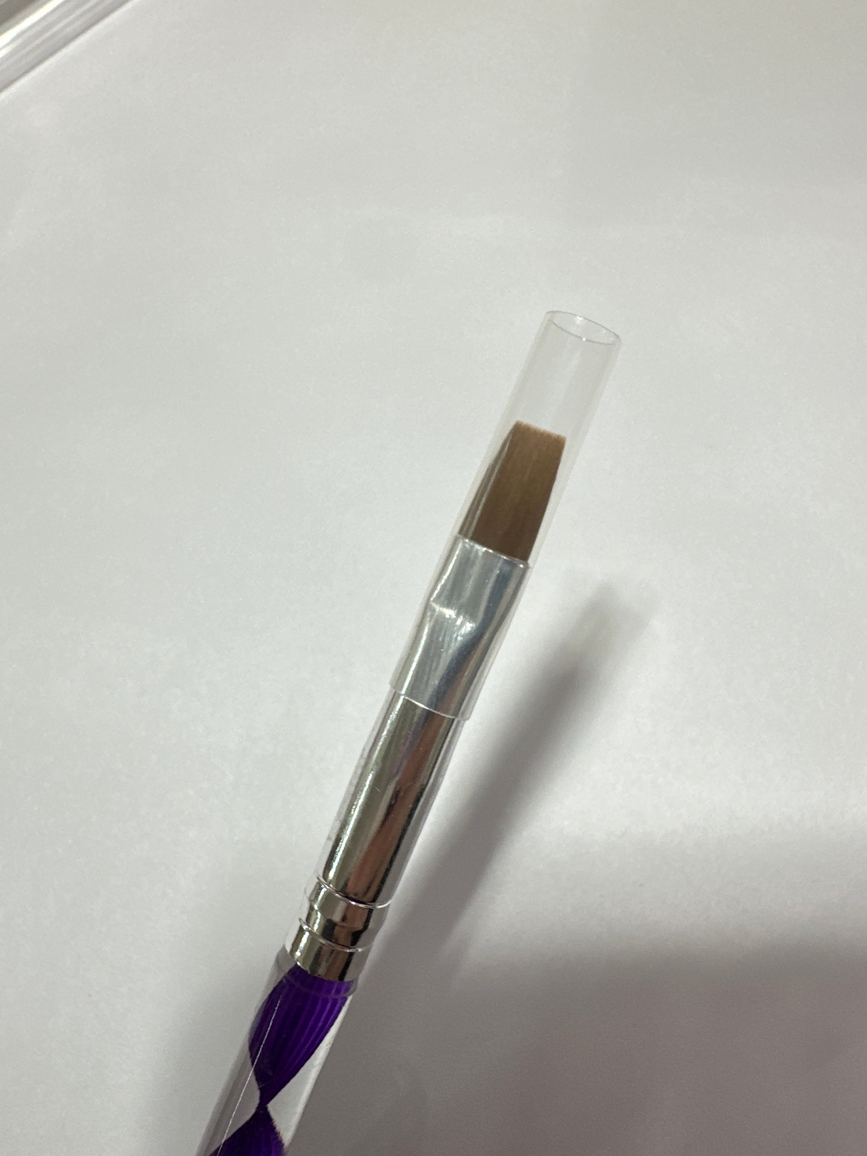NAIL ART BRUSH #8 - PURPLE SPIRAL