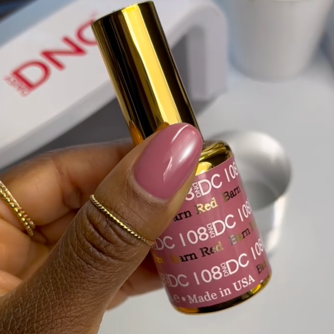 2 GEL COMBO - 108 DND DC Barn Red