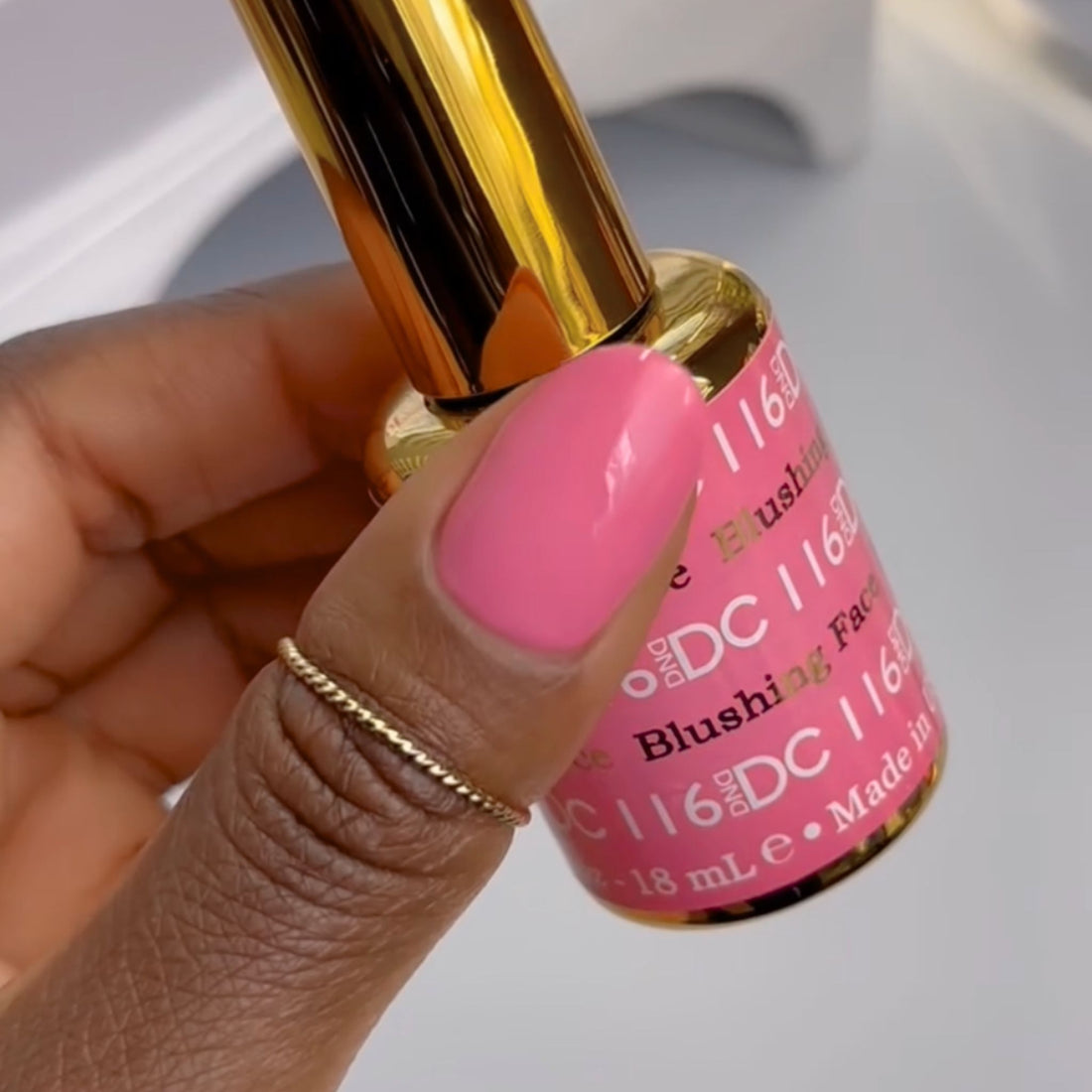 2 GEL COMBO - 116 DND DC Blushing Face