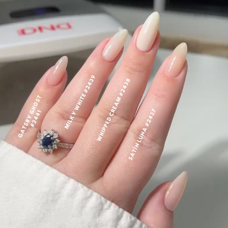 2 GEL COMBO - 2438 DND DC Whipped Cream