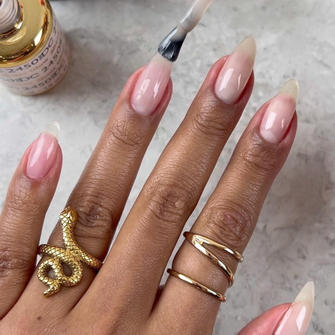 2 GEL COMBO - 2450 DND DC Sheer Glow