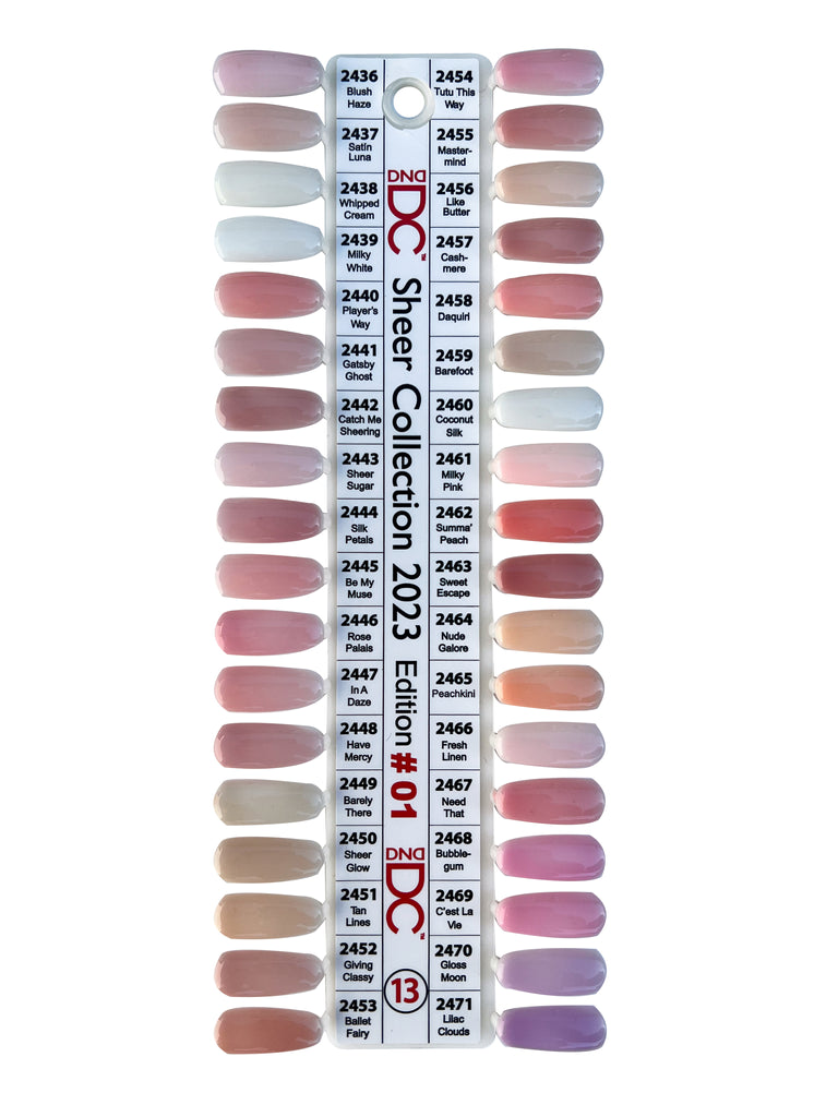 DND DC DUO SHEER COLLECTION - TAN LINES #2451