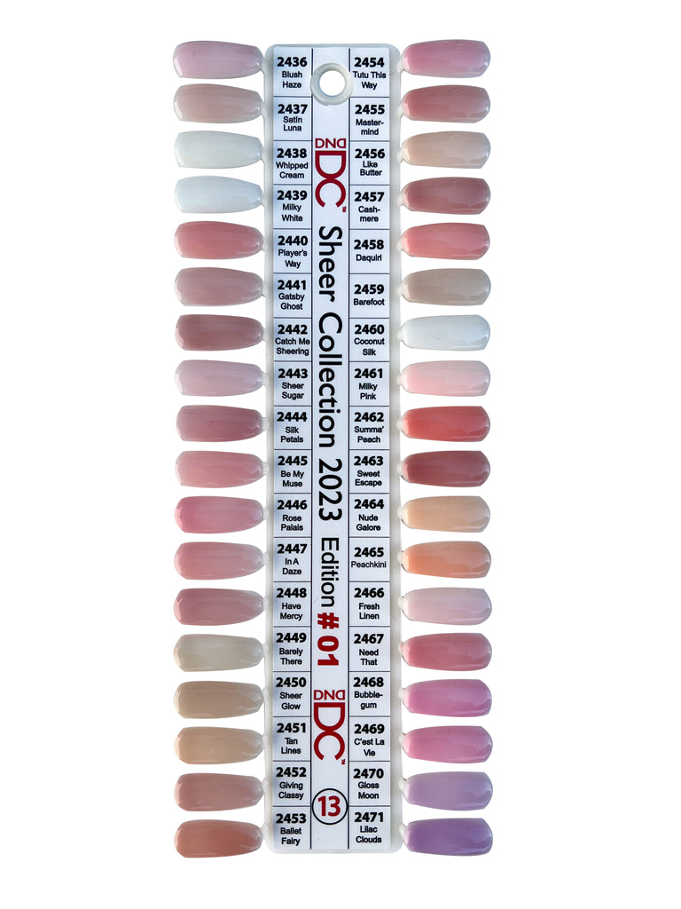 #2471 DND DC DUO SHEER COLLECTION - LILAC CLOUDS