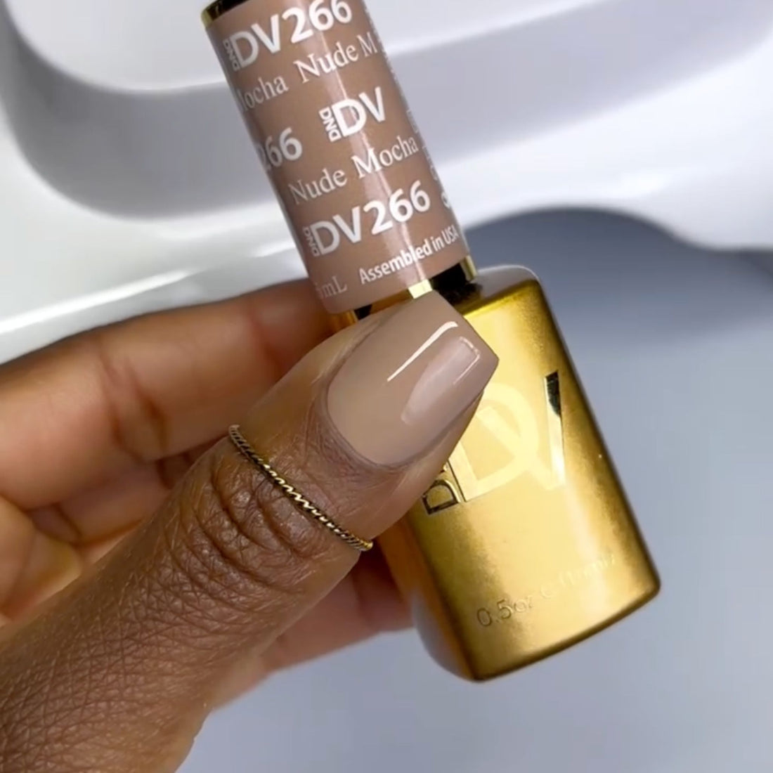 2 GEL COMBO - DIVA 266 Nude Mocha