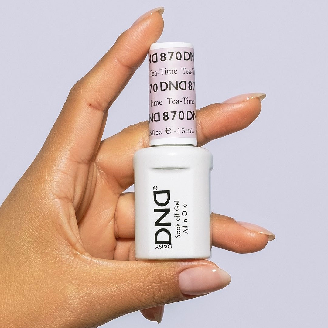 2 GEL COMBO - DND 870 Tea-Time
