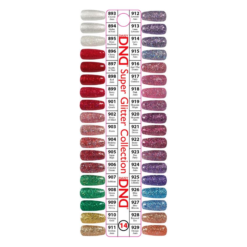 EXTRA 10% OFF - DND COMBO GEL & REGULAR - 36 COMBOS/SET
