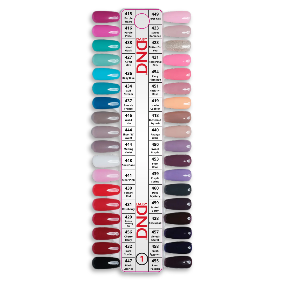 EXTRA 10% OFF - DND COMBO GEL & REGULAR - 36 COMBOS/SET