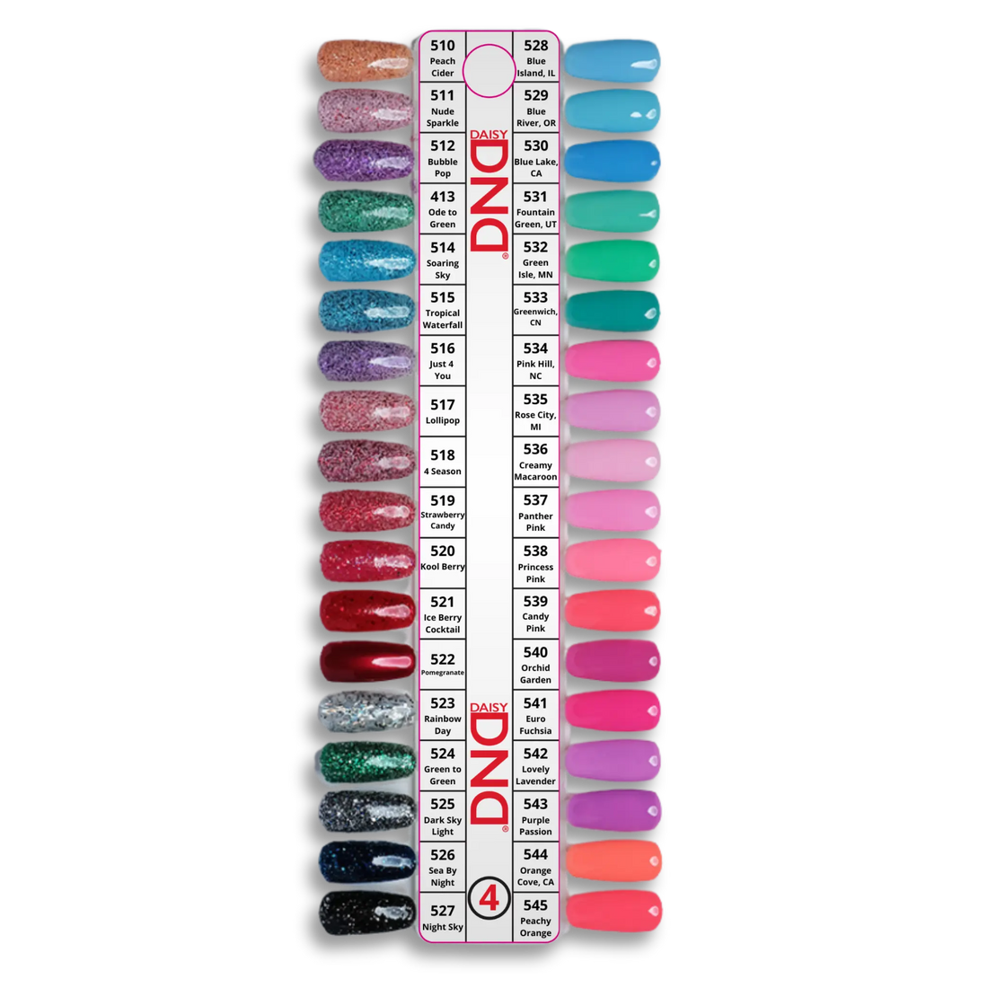 EXTRA 10% OFF - DND COMBO GEL & REGULAR - 36 COMBOS/SET