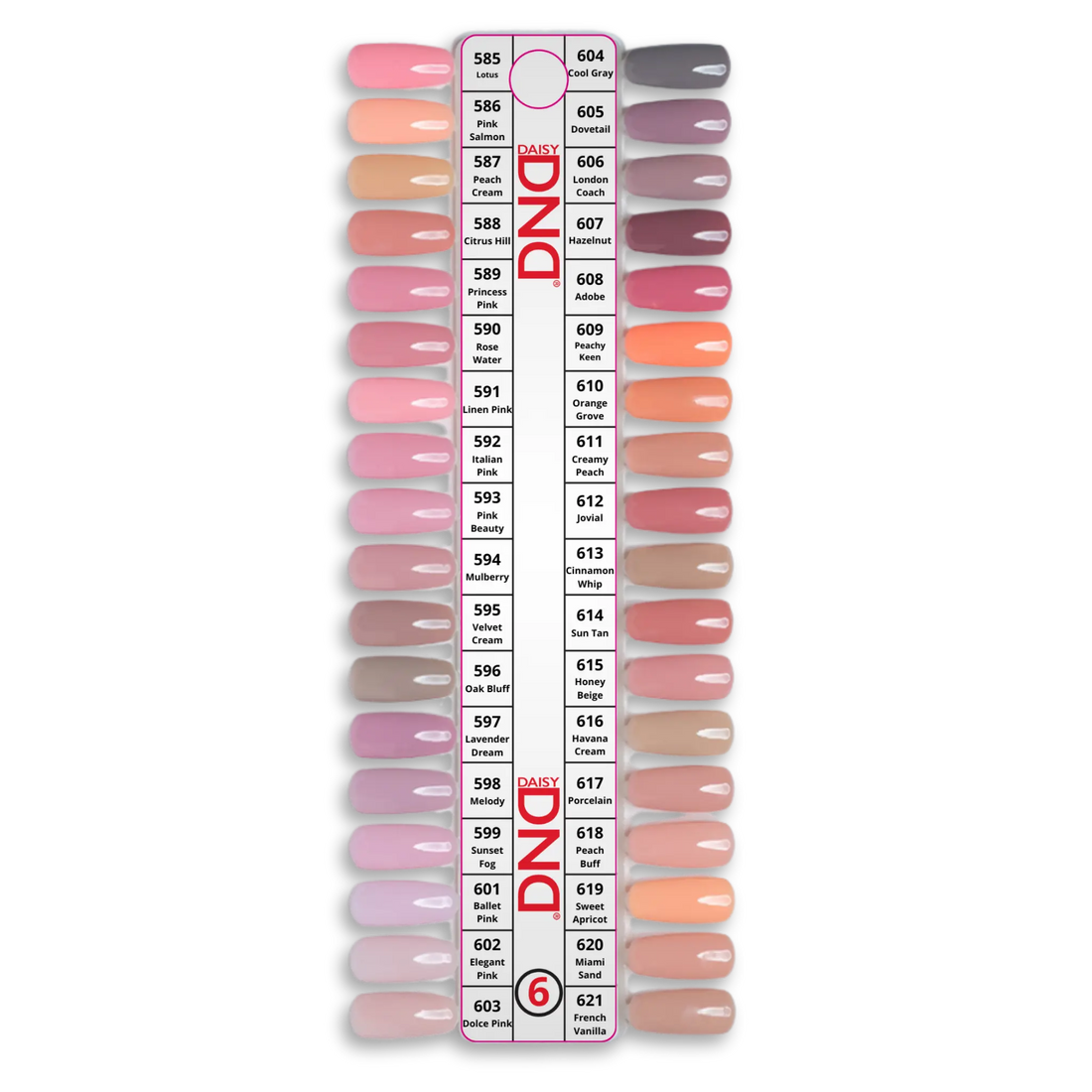EXTRA 10% OFF - DND COMBO GEL & REGULAR - 36 COMBOS/SET