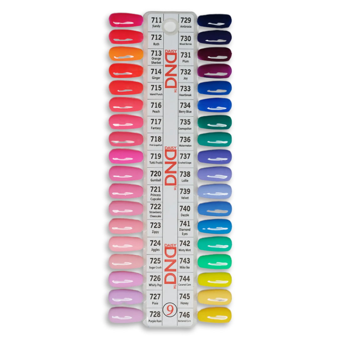 EXTRA 10% OFF - DND COMBO GEL & REGULAR - 36 COMBOS/SET