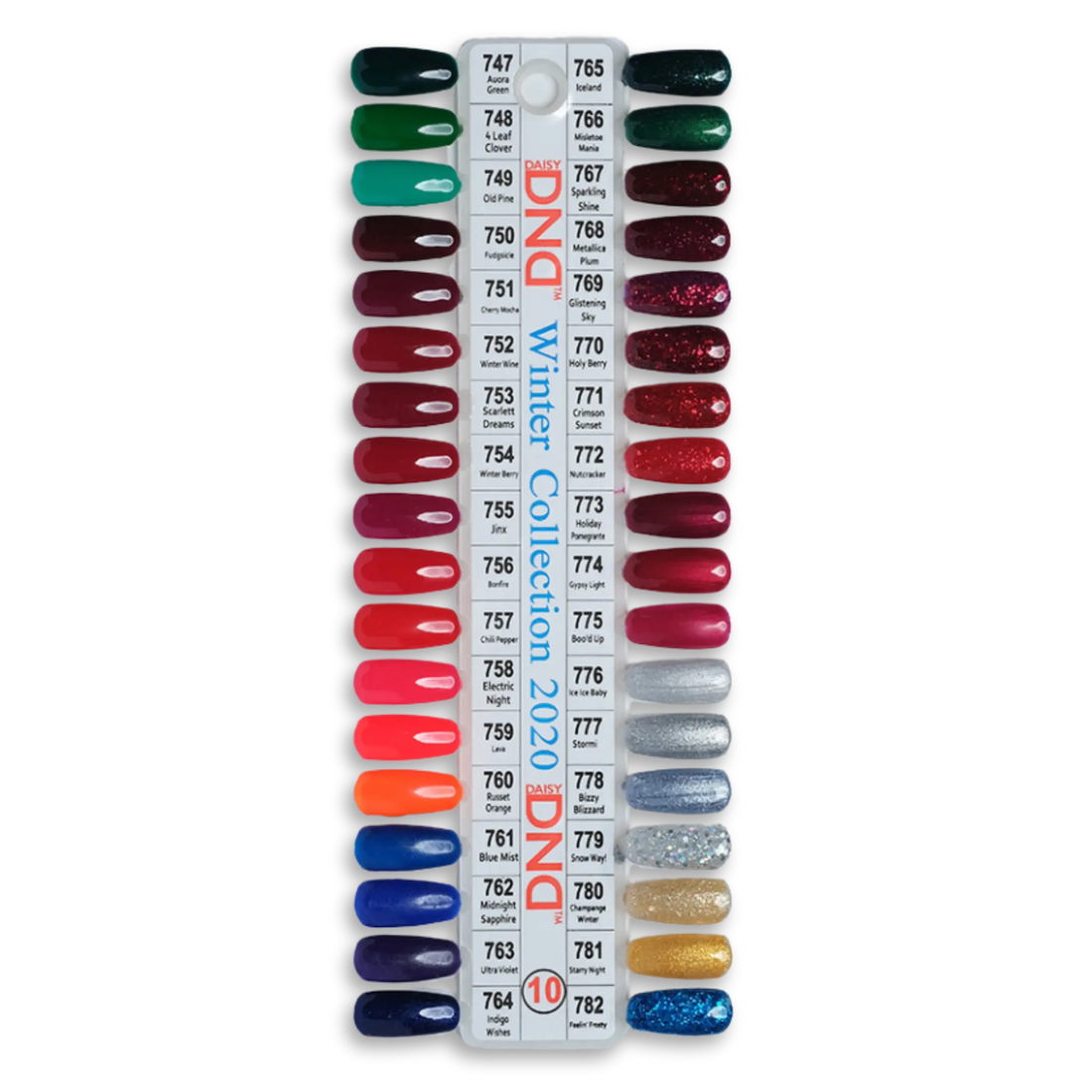 EXTRA 10% OFF - DND COMBO GEL & REGULAR - 36 COMBOS/SET