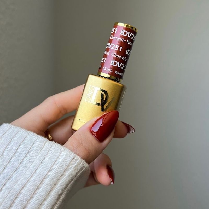2 GEL COMBO - DIVA 251 Chocolate Red