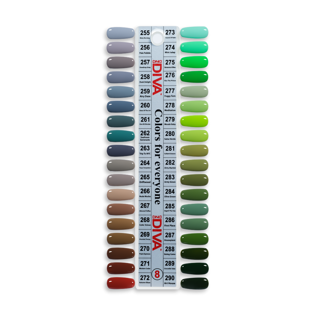 EXTRA 10% OFF - DND DIVA COMBO GEL & REGULAR - 36 COMBOS/SET