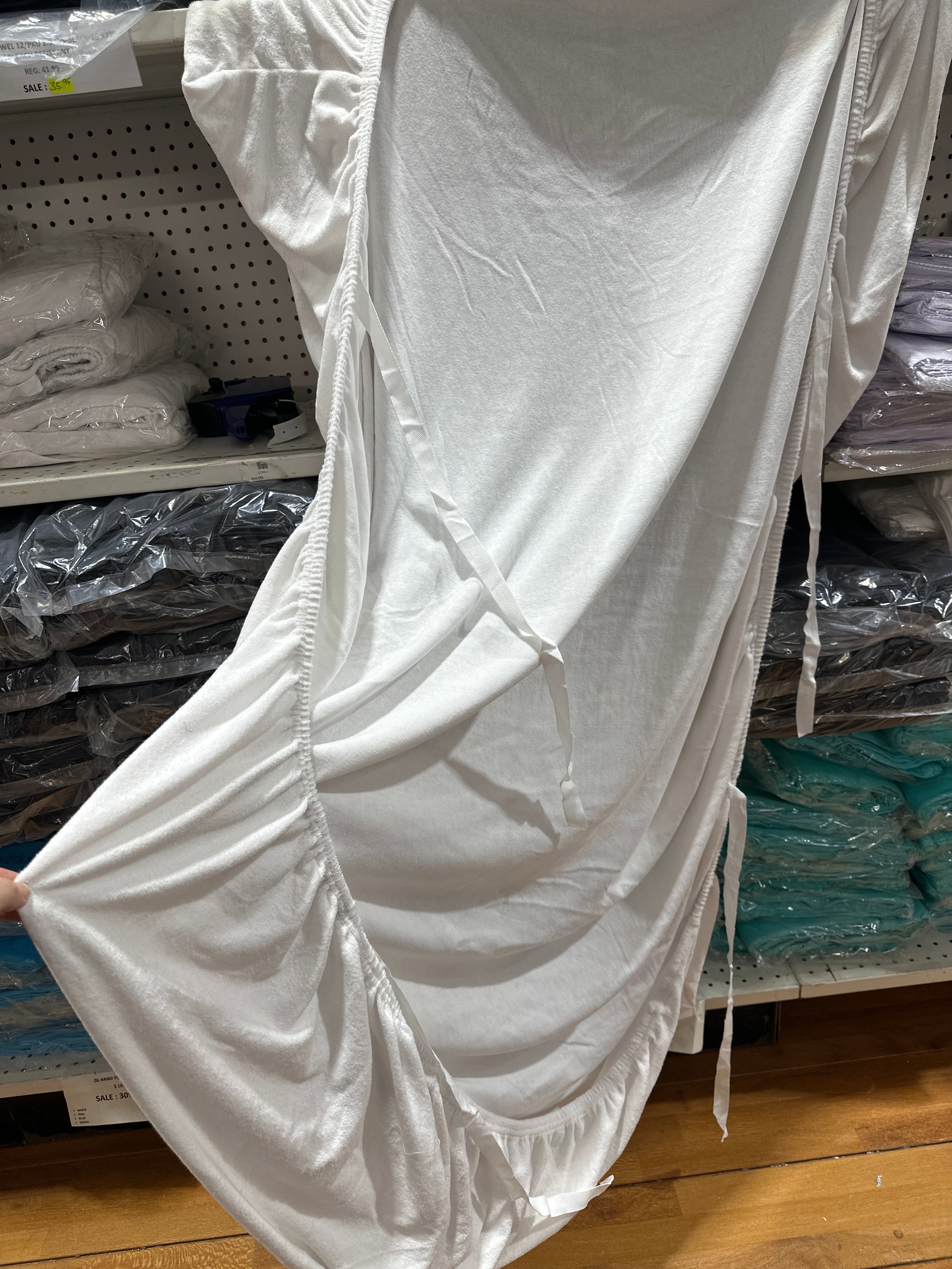 NCI KNITTED SPA FITTED  SHEET  42"X74"X6"