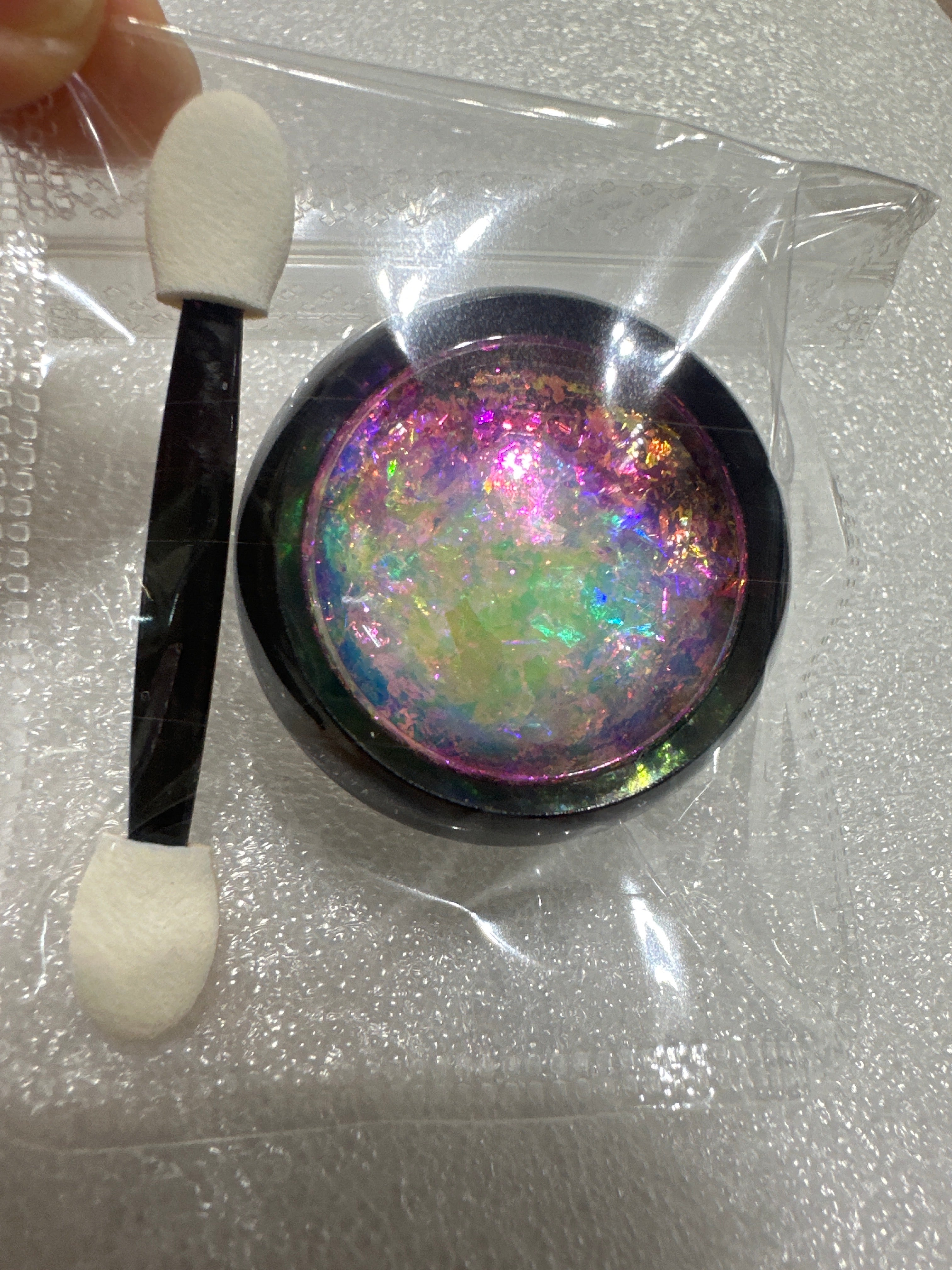 NEW - CHROME BROCADE POWDER (FLAKES)