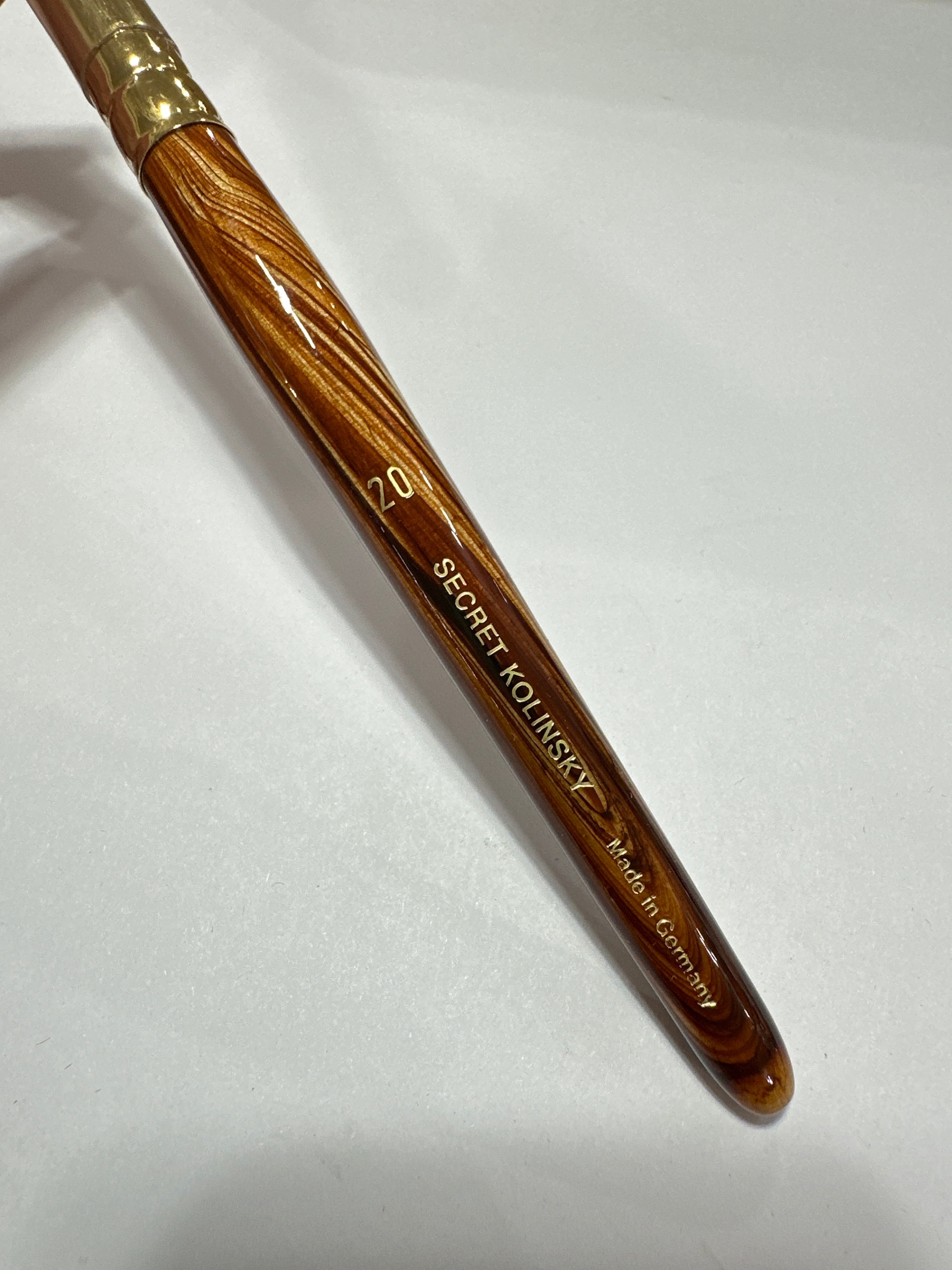 SECRET KOLINSKY ACRYLIC BRUSH #20 GERMANY