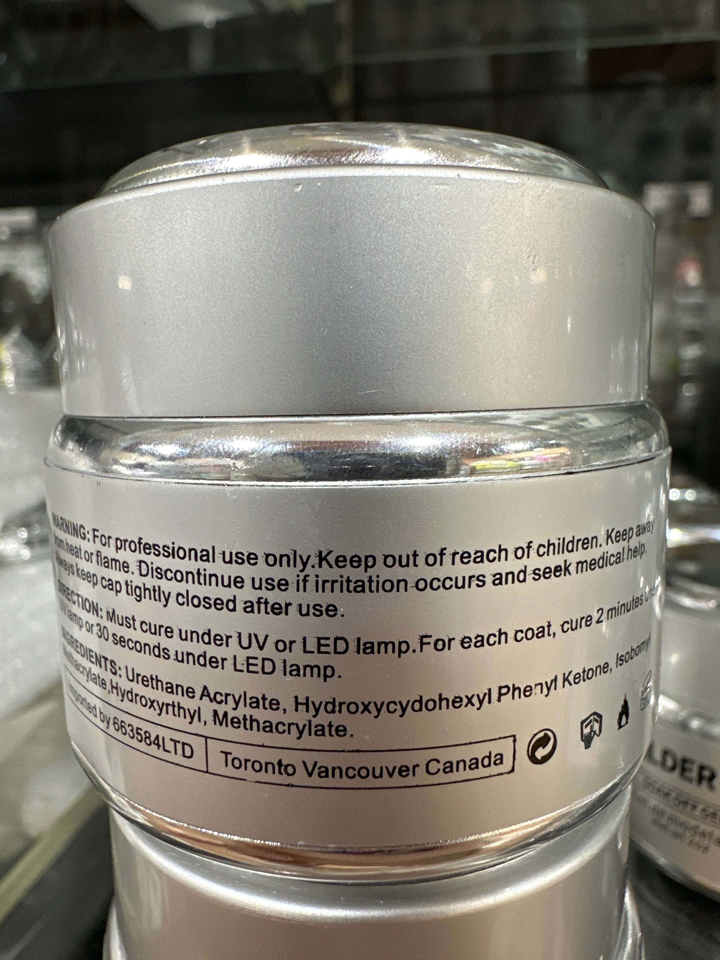 GND BUILDER GEL SOAK OFF 2 OZ - Secret Nail & Beauty Supply