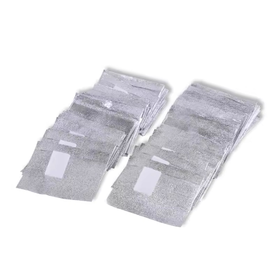 GND GEL LACK OFF / SOAK OFF GEL FOIL REMOVER - 100 WRAPS/BOX
