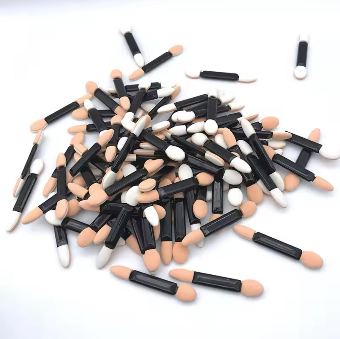 EYE SHADOW SPONGE APPLICATORS 10PCS/PKG - Secret Nail & Beauty Supply