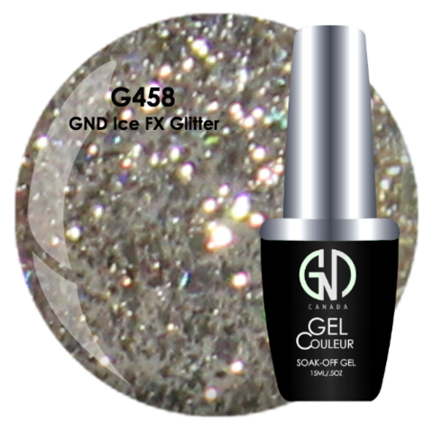 GND ICE FX GLITTER GND G458 ONE STEP GEL