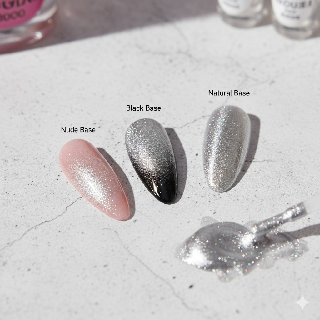 GND SILVER CAT EYE TOP COAT 15 ML