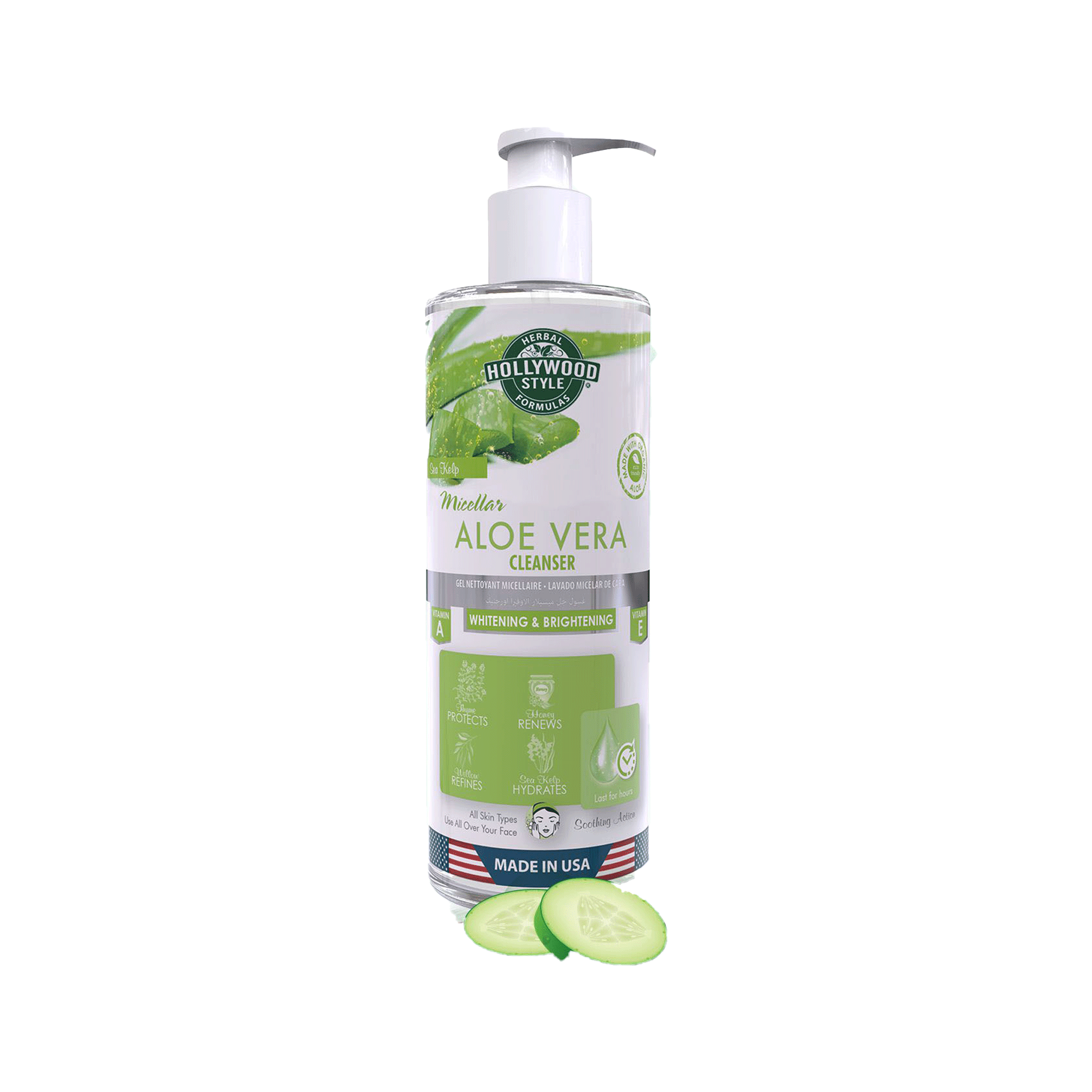 21650 HS MICELLAR ALOE VERA CLEANSER 250 ML - Secret Nail & Beauty Supply