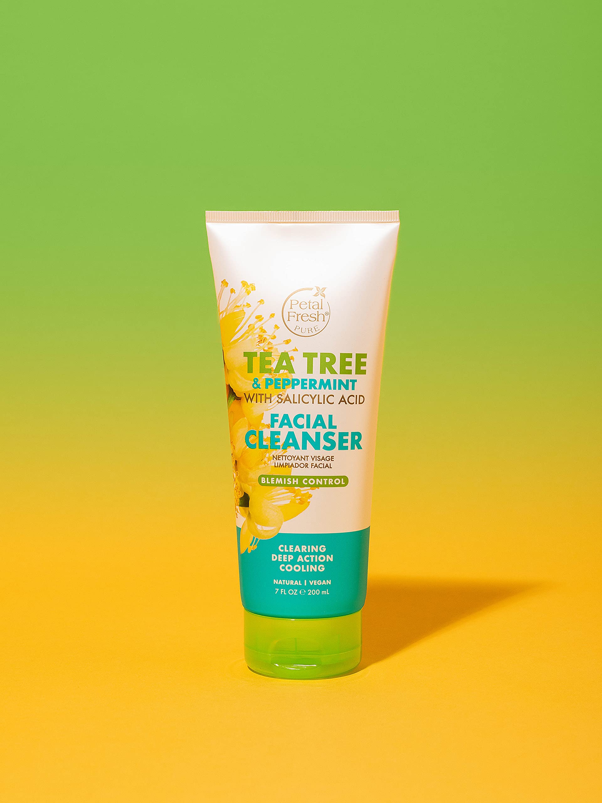 PF TEA TREE & PEPPERMINT FACIAL CLEANSER 7 OZ