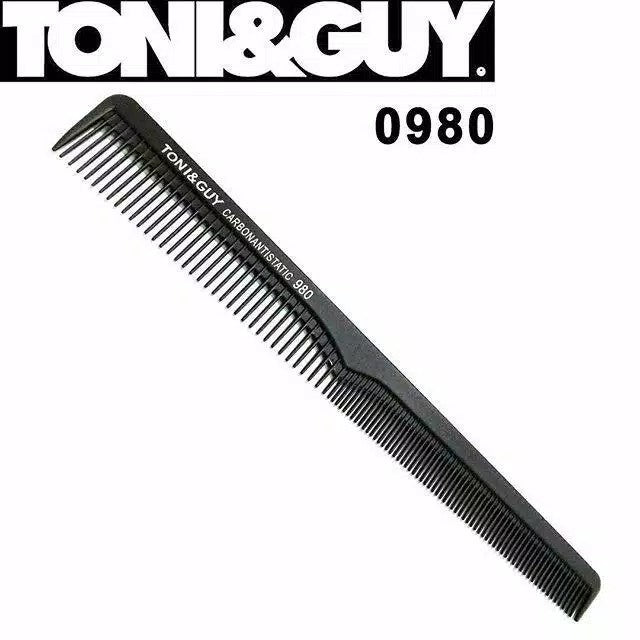 980 TONI & GUY CARBON ANTISTATIC COMB - Secret Nail & Beauty Supply