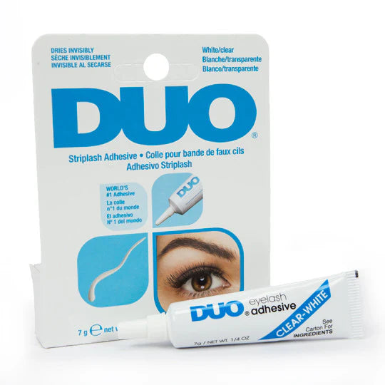 AMER 568034 DUO CLEAR LASH ADHESIVE .25OZ