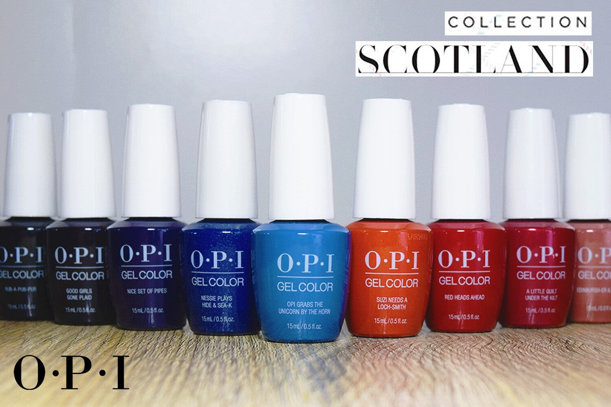 OPI SCOTLAND COLLECTION- GEL POLISH