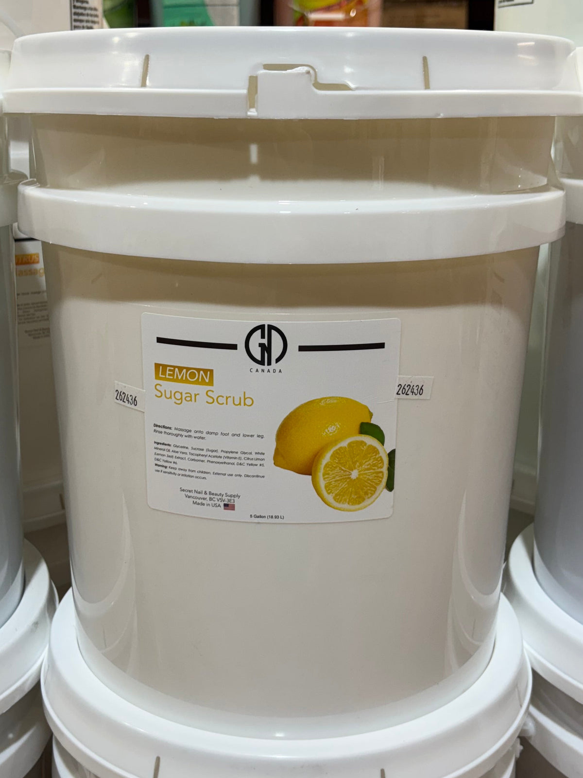 GND SUGAR SCRUB 5 GALLON