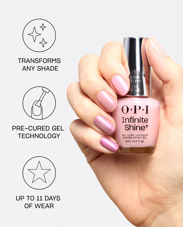 OPI INFINITE SHINE SILK TOP COAT - GLAZE TOPPERS - Secret Nail & Beauty Supply