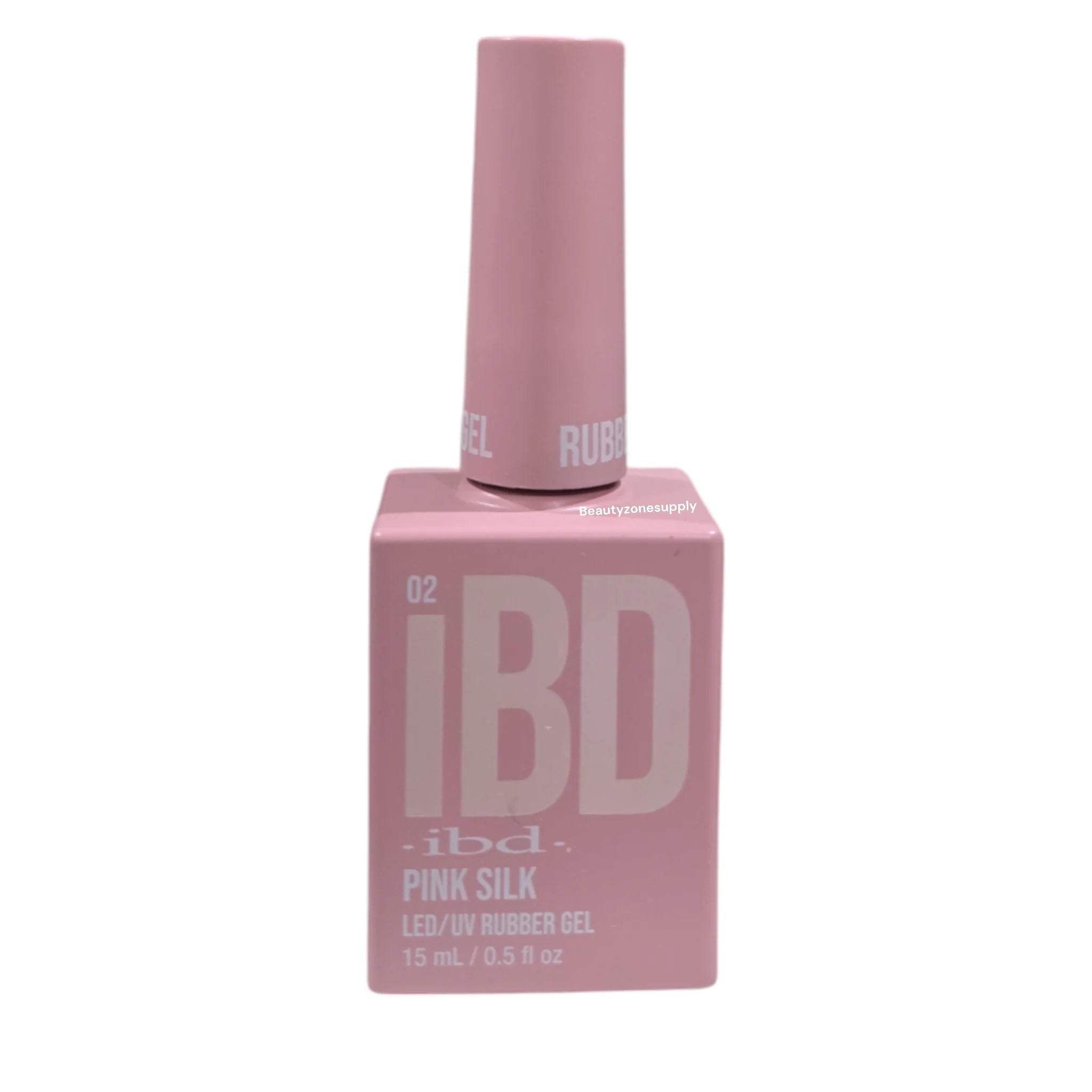 Ibd LED/UV RUBBER GEL - PINK SILK - 02 - 15ML - Secret Nail & Beauty Supply