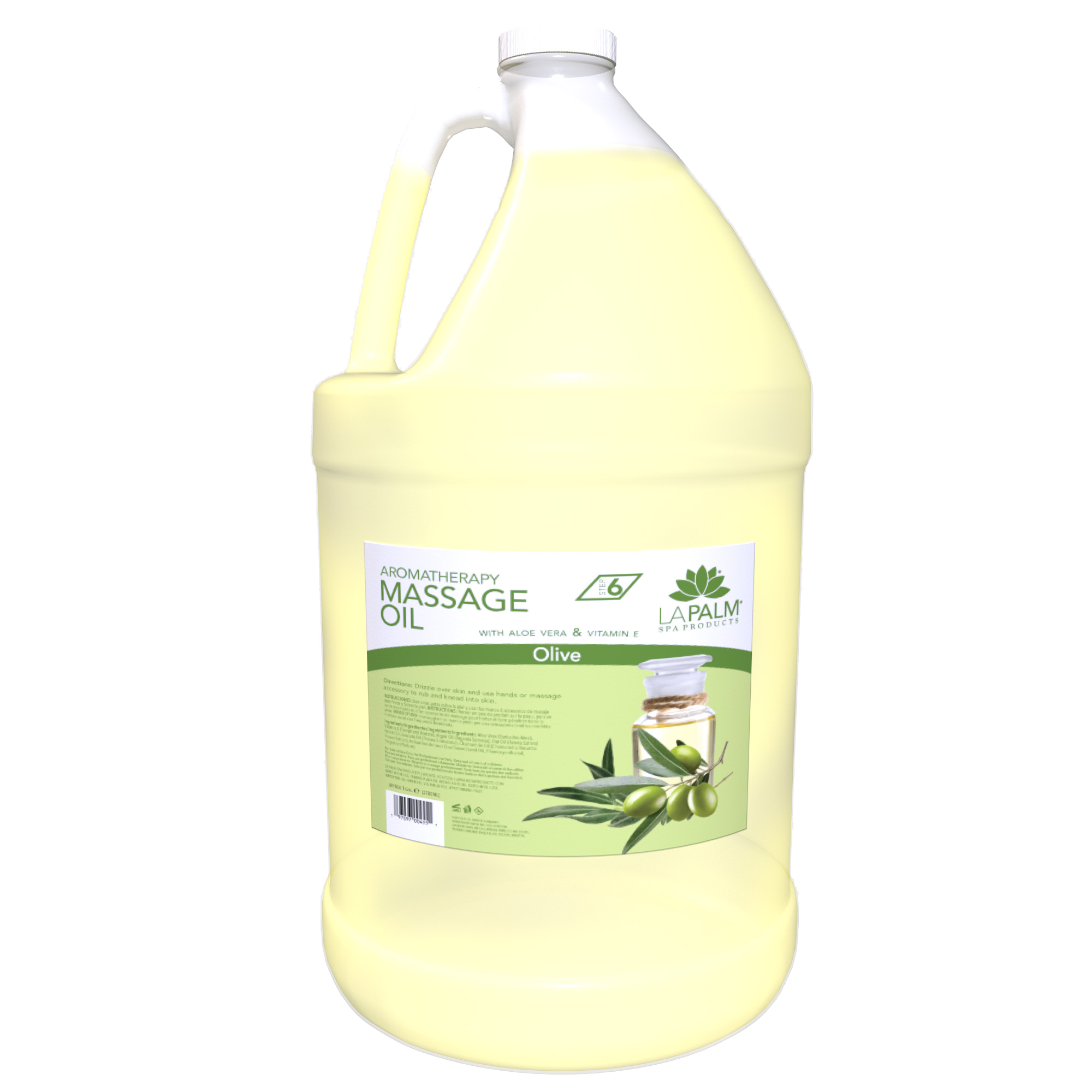 LAPALM MASSAGE OIL OLIVE 1 GALLON