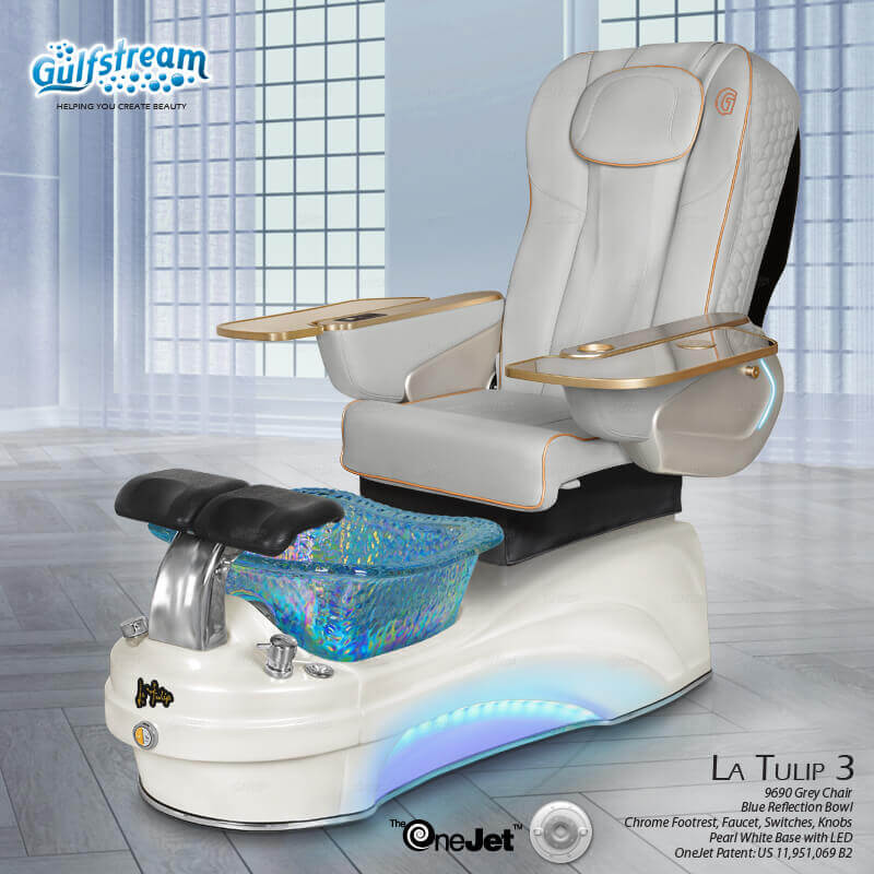 Gulfstream - LA TULIP 3 - Pedi chair - Secret Nail & Beauty Supply