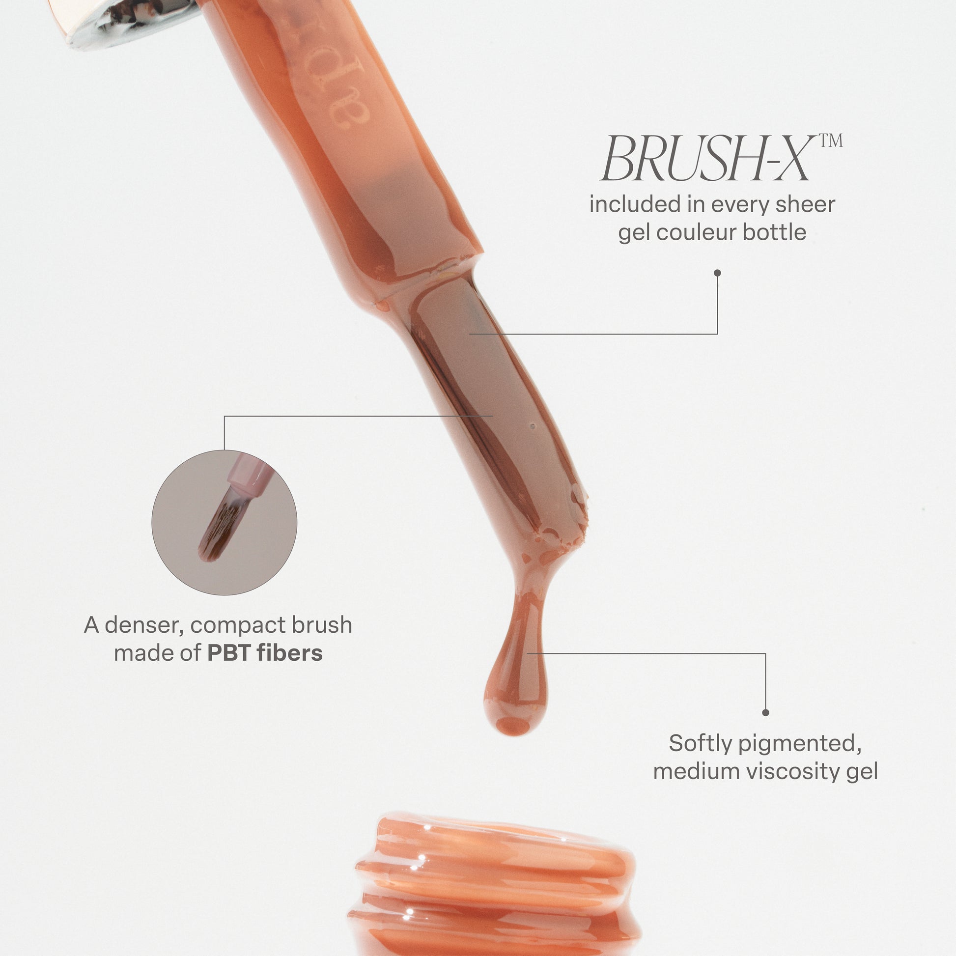 APRES - SHEER GEL COULEUR - UNSPOKEN FEEL 605 - 10ML