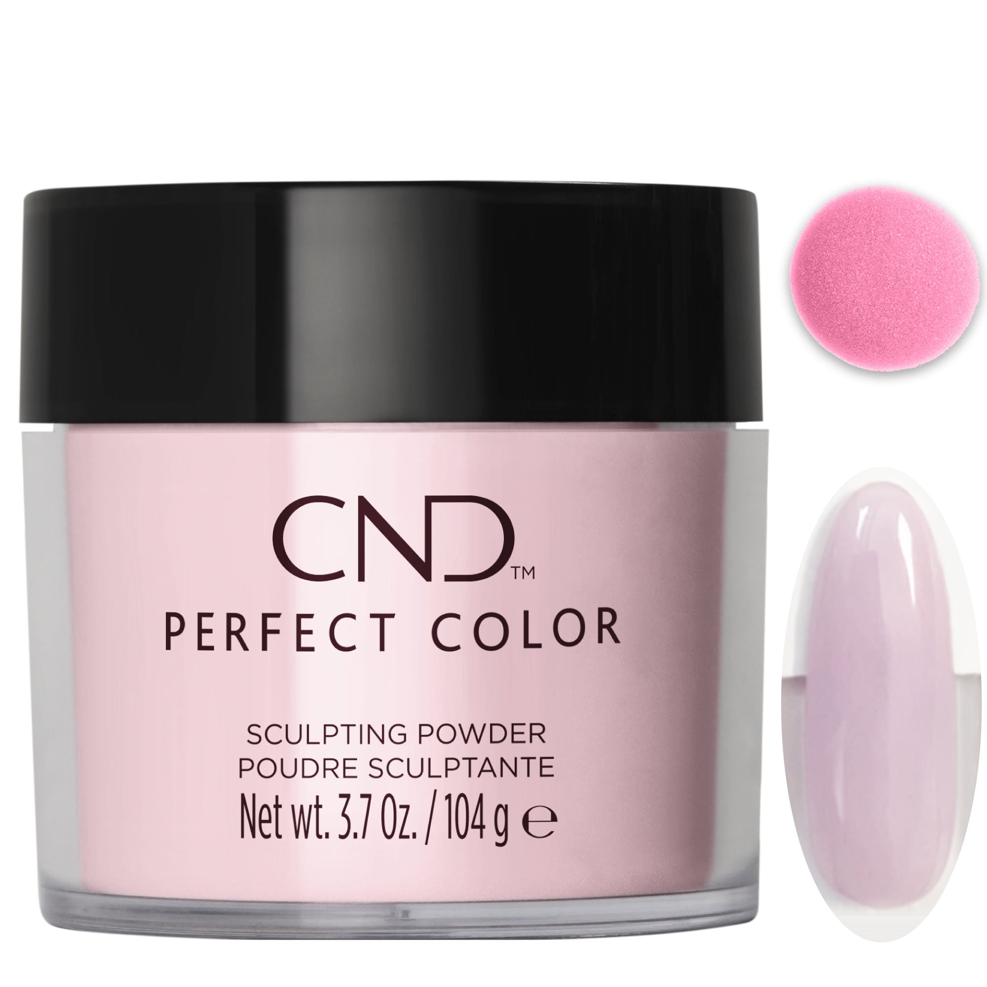 CND SCULPTING POWDER MEDIUM COOL PINK OPAQUE 3.7 OZ