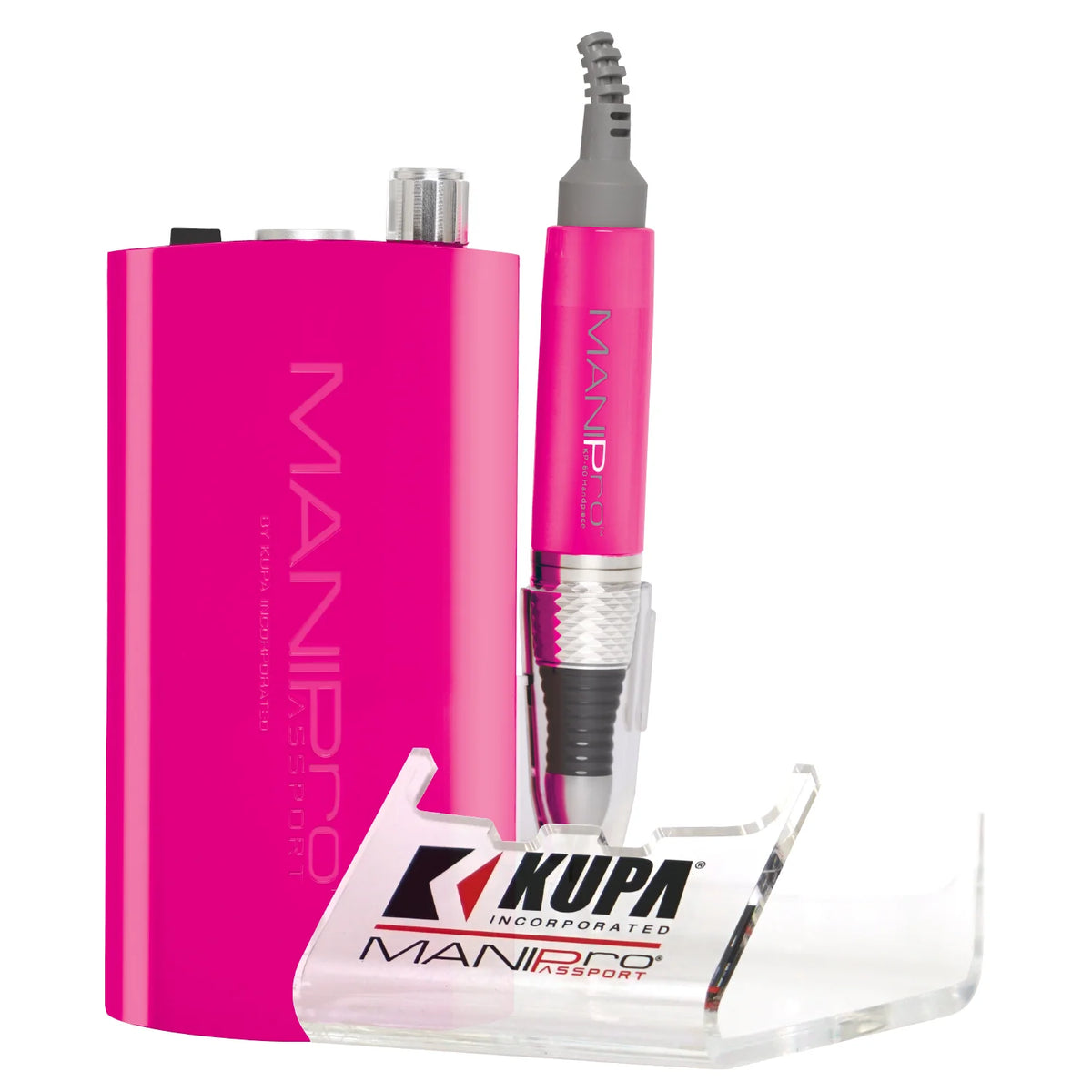 MANIPRO PASSPORT ELECTRIC FILE KP60-MELROSE PINK - Secret Nail & Beauty Supply