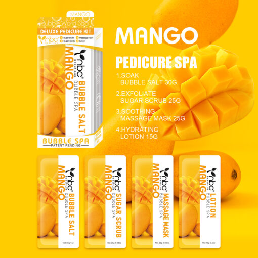 NBC Bubble Spa MANGO - PEDICURE KIT