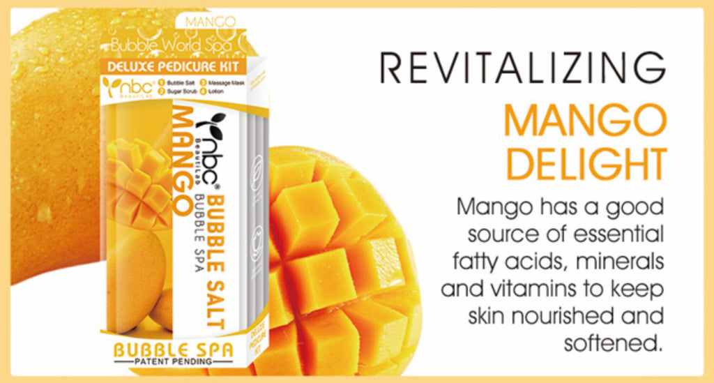 NBC Bubble Spa MANGO - PEDICURE KIT