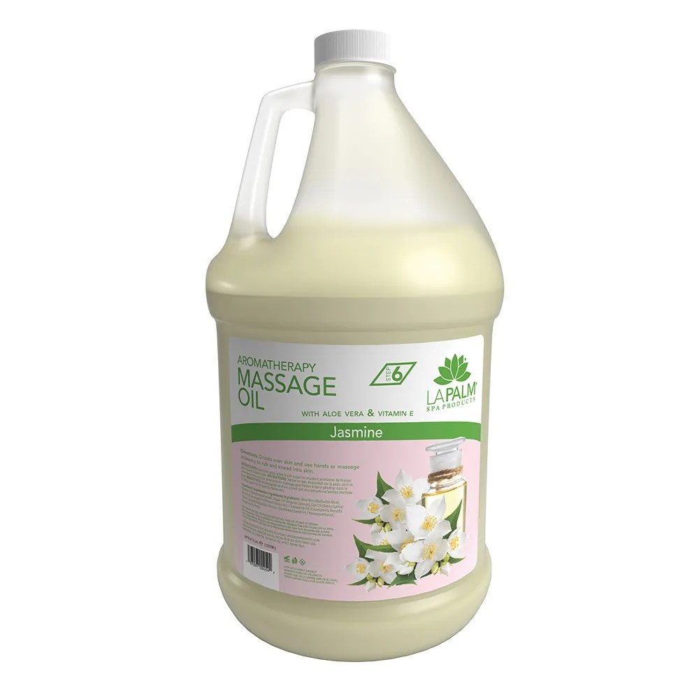 LAPALM MASSAGE OIL JASMINE 1 GALLON