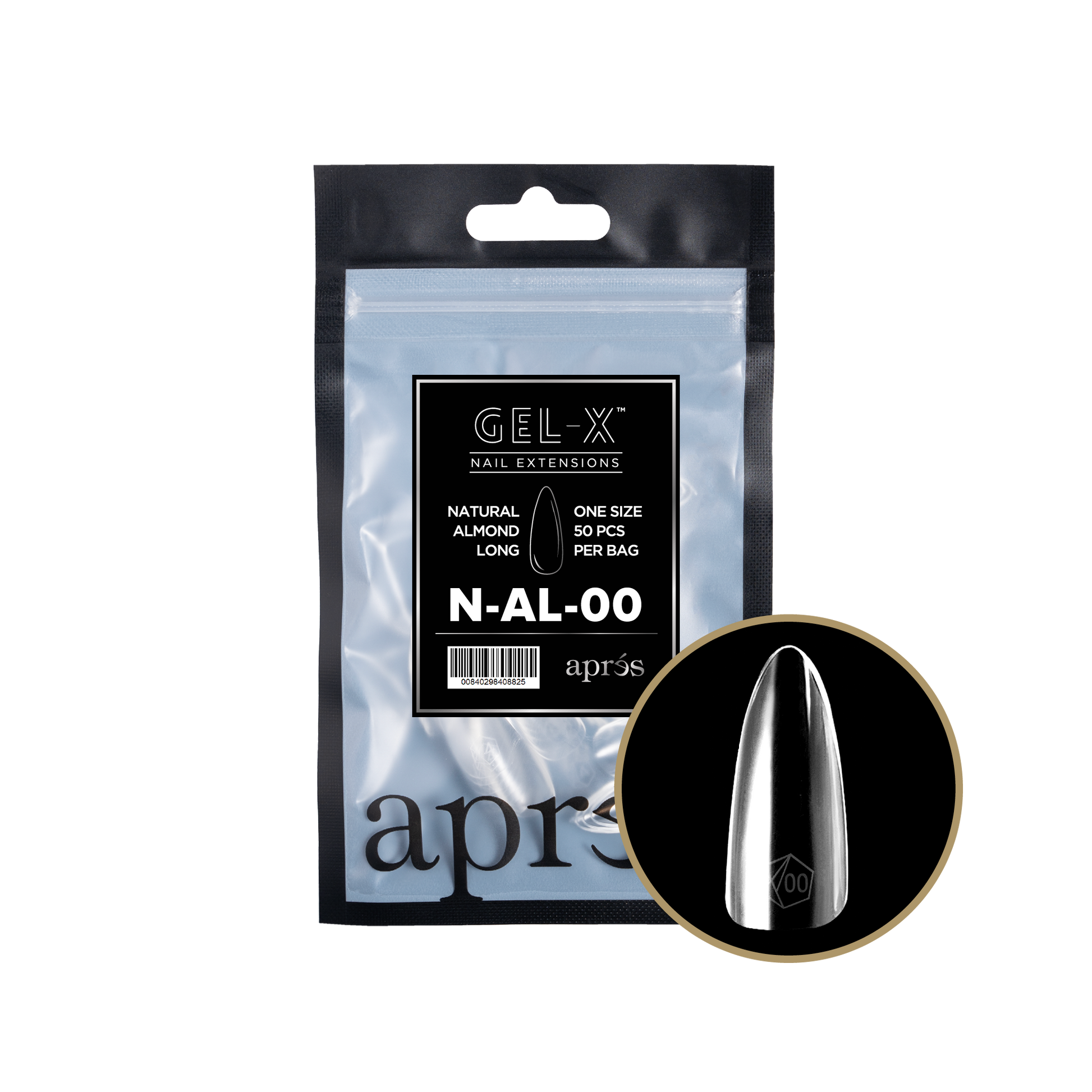 APRES TIP BAG - 00 - NATURAL ALMOND LONG