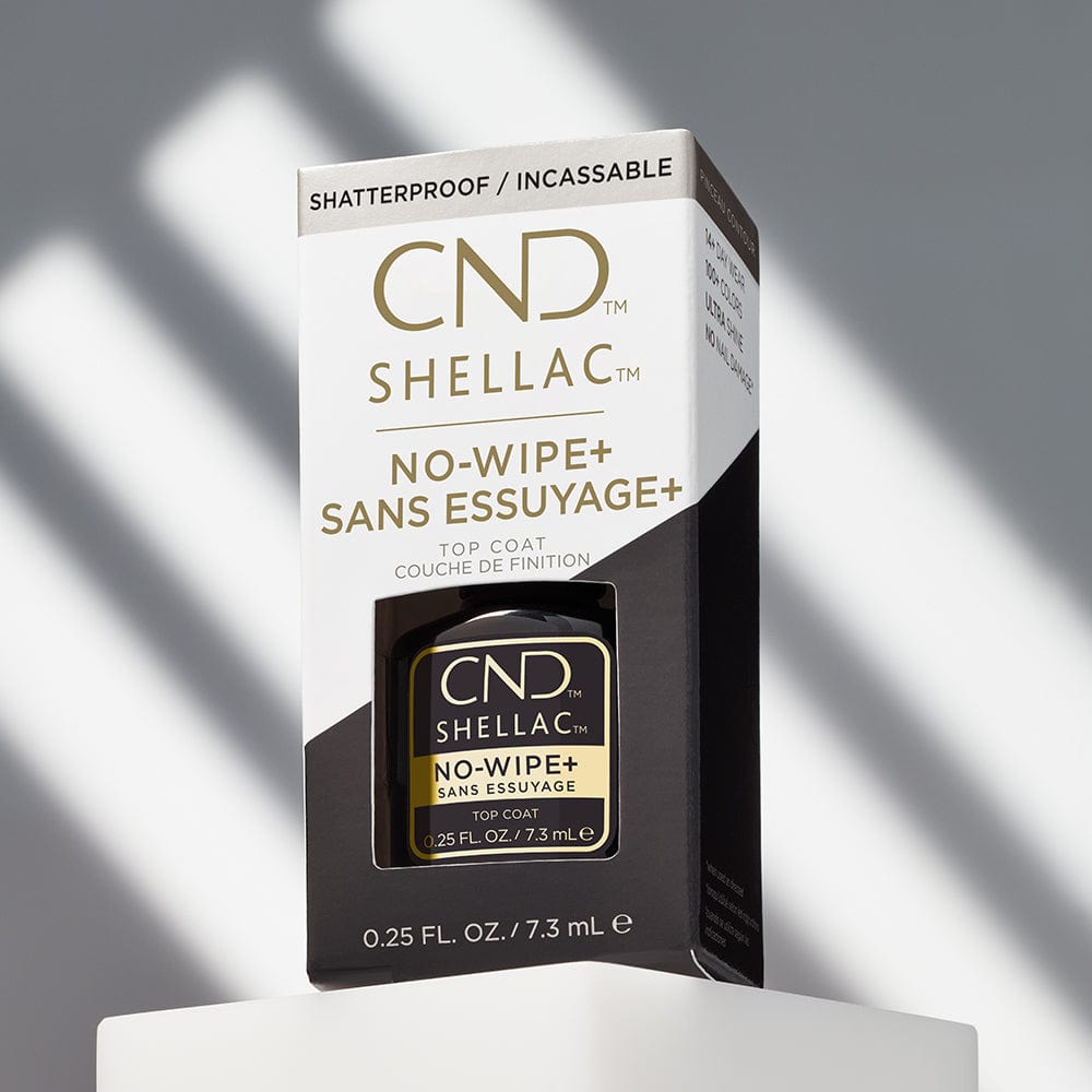 CND SHELLAC NO-WIPE TOP COAT - 0.25OZ