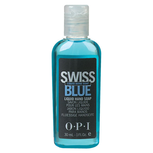 SD321  OPI SWISS BLUE HAND SOAP 0.9 OZ