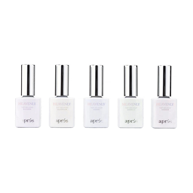 APRES HEAVENLY TOP GELCOAT 5PC/SET - Secret Nail & Beauty Supply